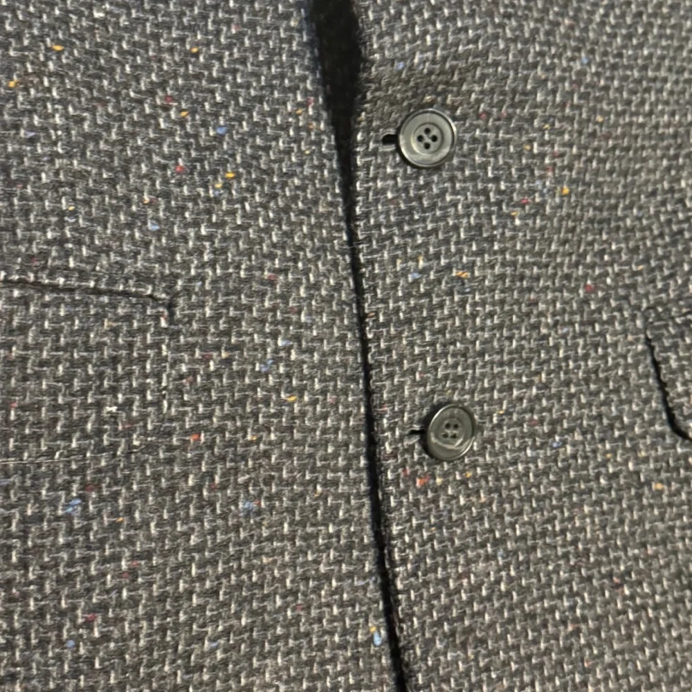 Gentry 100% Wool Blazer 42R | Tailored in USA‎ Gray Tweed